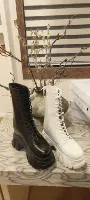 18cm马丁靴1.0 ～末日小豆子cosplay 隐形厚底增高鞋