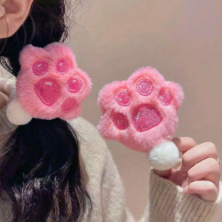 Zootopia Cat Paw Ice Cream Hair Accessory Judy Nick Hair Clip Rabbit Police Officer Headwear Disney Theme Park Gear