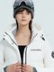 Joao 90 Goosedo Lady -knee long down jacket hooded and leisure, thick warm high charging down down jacket
