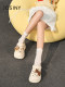 Zhuosini super thick sole hole shoes for women in summer 2025 new small and fashionable casual outside wear slippers sandals