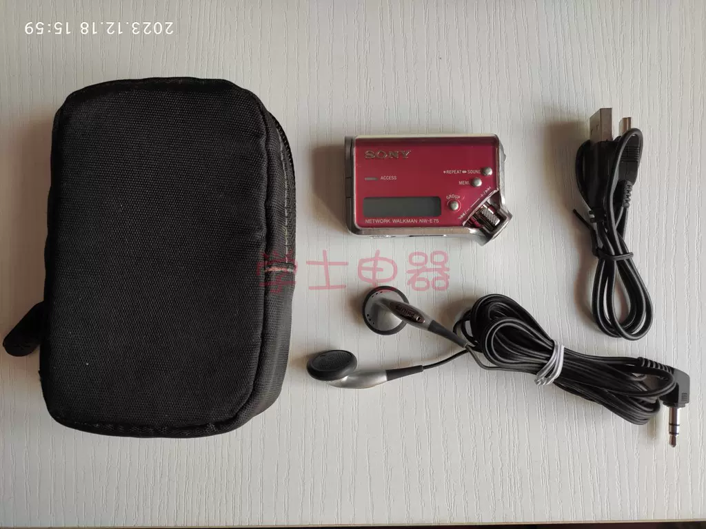 SONY NW-E75 Net walkman MP3 ATRAC 隨身聽音質很好高低音調解 SONY NW-E75 Net walkman MP3 ATRAC 隨身聽音質很好高低音調解