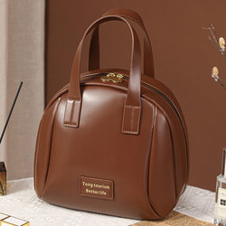 Maillard Portable Makeup Bag Large Capacity Portable Women's 2025 New Model Travel Skincare Storage High-End Leather