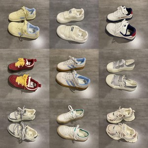 
Qiqi owner clearance women's shoes canvas shoes women's cabbage price milk tea price welfare small white shoes board shoes sports shoes