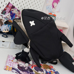 Student ins School Bag Sports Japanese Style Cute Quirky Shark Backpack Trendy New Backpack Everyday Versatile for Men