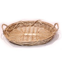 Rattan Basket with Handle, Wicker Basket, Bread Basket, Round, Oval, Rectangular, Wicker Basket, Baguette Basket