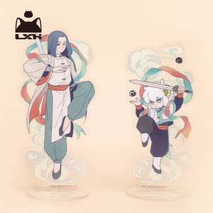 
Luo Xiaohei丨2023 Door God Acrylic Stand Card Infinite Little Black Desktop Ornaments