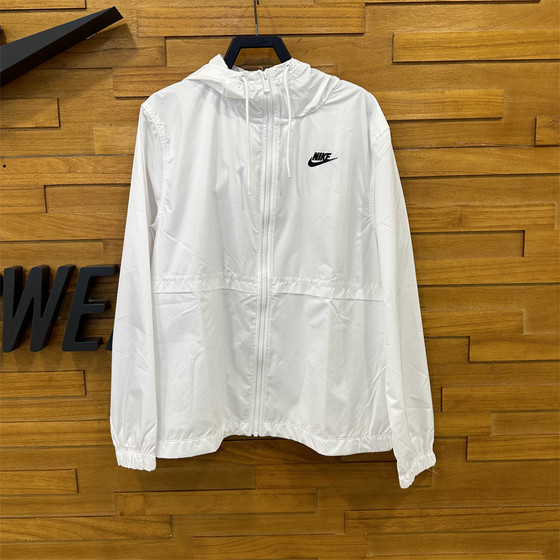 
Genuine Nike women's jacket 2024 spring and summer new woven sun protection skin jacket DM6180-100