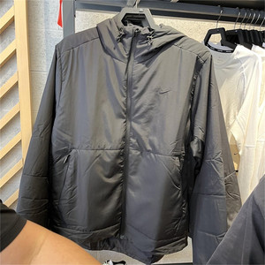 Genuine Nike/Nike men's sportswear casual hooded hooded warm anti-windproof jacket cotton jacket FB7545-010