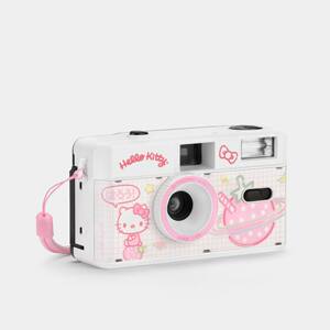 Gift Hello Kitty Strawberry Shortcake Series 35mm Retro Film Camera Film Machine Original Authentic