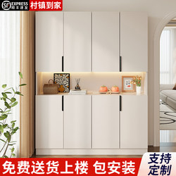 Solid Wood Shoe Cabinet, Entrance Cabinet, Large Capacity Home Entrance Cabinet, Living Room Integrated Partition Cabinet, Balcony Cabinet, Storage Cabinet, Storage Cabinet