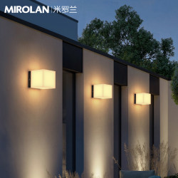 Solar wall light outdoor waterproof garden light villa exterior wall light modern simple creative balcony outdoor wall light