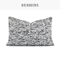 Light Luxury Scandinavian Style Rectangular Chenille Car Sofa Pillow Living Room Cushion Pillow Bedside Bed Large Backrest