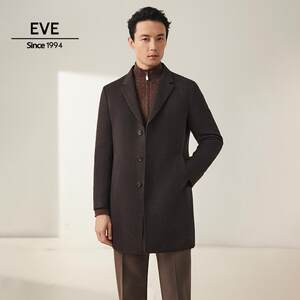 
Yiwen Wool Cashmere Wool Coat Shopping Mall same business casual mid-length wool coat for men warm