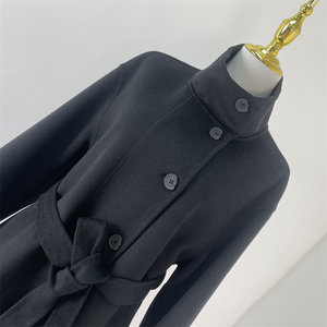 
New Korean Style Stand Collar Reversible Black Medium Large Size Jacket