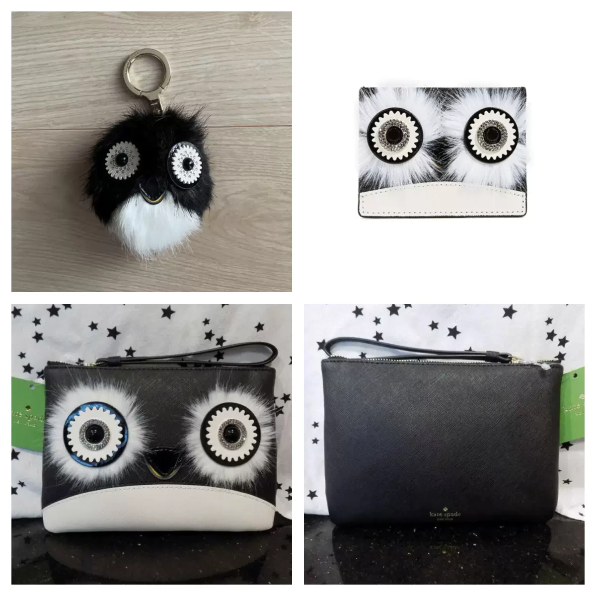 現貨Kate Spade凱特絲蓓ks企鵝手包卡包短款長版錢包