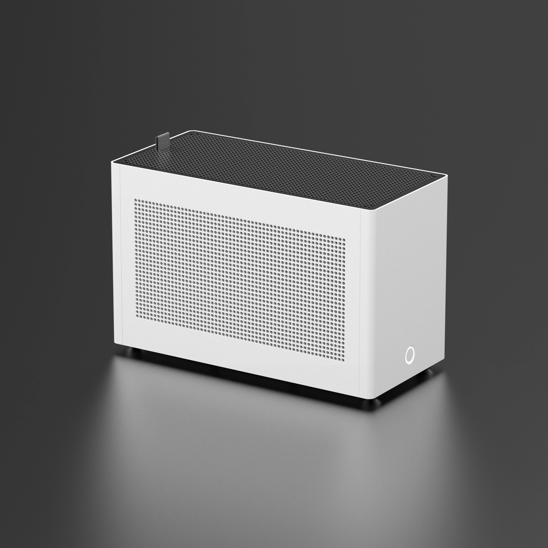 Acat XPRO ITX机箱阳极灰款280水冷三槽显卡设计适用Formd T1机箱