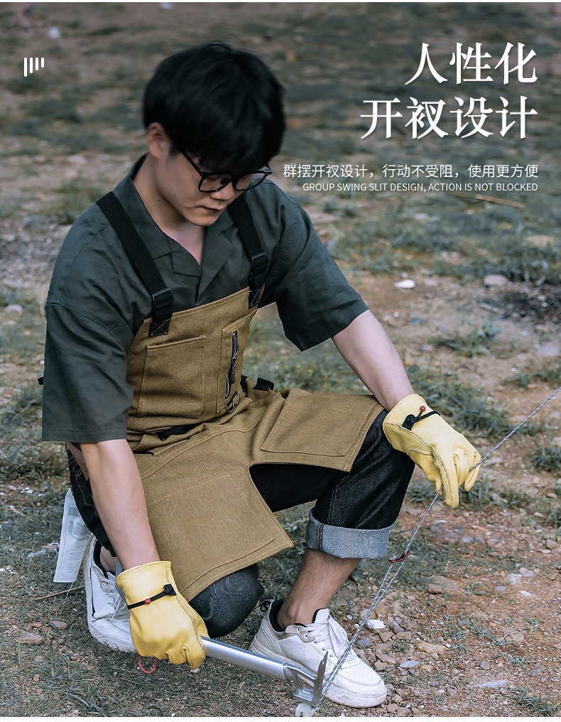 フランス　ワークグローブブランド「ROSTAING」キャンバスエプロン フランスワークグローブブランド「ROSTAING」キャンバスエプロン