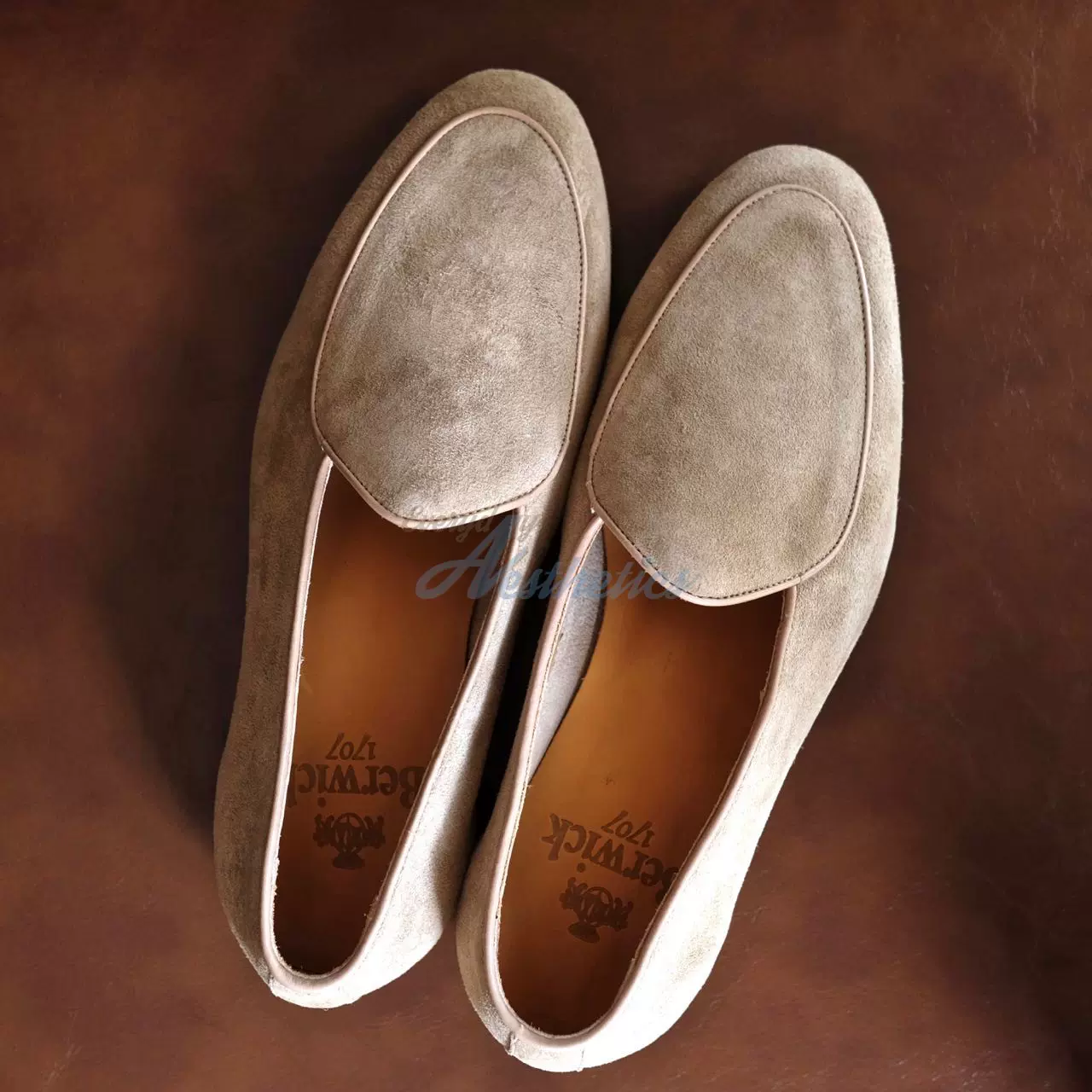 berwick 1707 classic belgian loafer Taobao