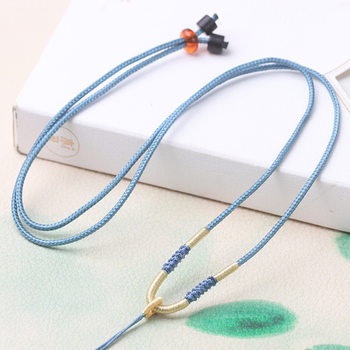 Simple pendant plain rope men and women necklace rope wholesale