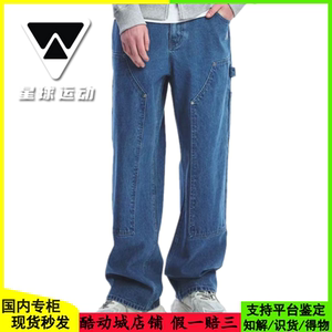 
Domestic spot MLB men's 25 new NY retro casual wide-leg casual straight long jeans 3LDPB0251
