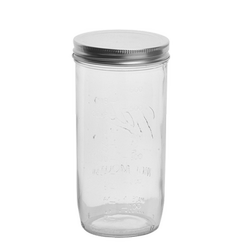 Mason Jar Glass Jam Jar Storage Jar Oatmeal Cup