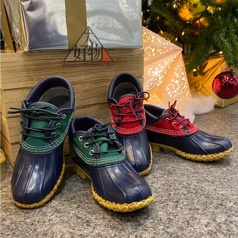 9折日本代购L.L.Bean × BEAMS 22/10帆布胶鞋女13-32-0295-593-Taobao