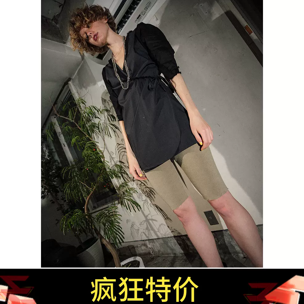 折扣日本代购perverze Cotton Fit Half Pants个性紧身半裤休闲裤-Taobao