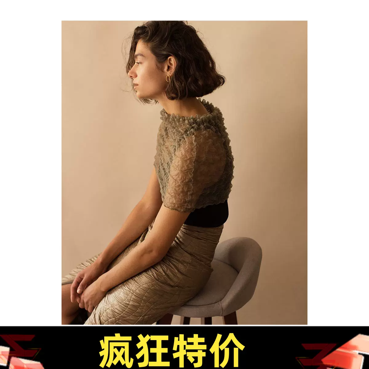 折扣日本代购LEINWANDE Poko-Poko Tube 个性服饰多用配件上衣女-Taobao