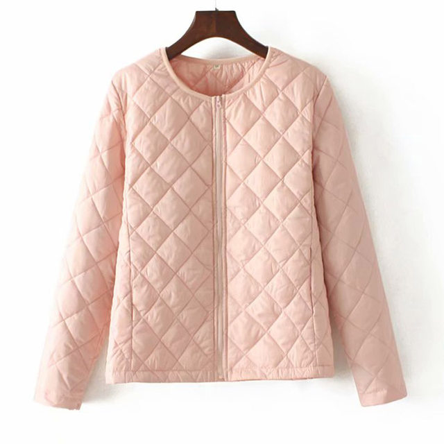 New autumn and winter clothing for middle-aged mothers, fashionable and light down cotton coats, which can be worn with large size loose cotton jackets