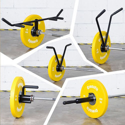Xuan Ge Rowing Machine Deadlift Back Pull Handle T-Shaped Dual Handle V-Grip Single-Arm Barrel Rack Fitness Back Pull Equipment