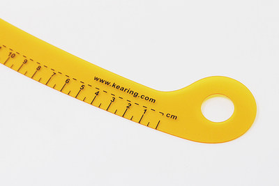 콜링 패턴 만들기 도구 패턴자 의류자 소매자 6단자 쉼표자 -