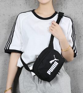PUMA/Puma Sports Casual Black Shoulder Body Pocket Barbal Poole 076908-01-29