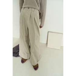 Nothingnowhere 23fw Recommendation! Autumn Style Youxin Smudged Loose, Wide And Stylish High-waisted Wide-leg Pants