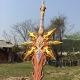 Wooden Sword Weapon God Seal Throne Light Goddess Yong Tun Bright Divine Sword Wooden Anime Sword Private Customization
