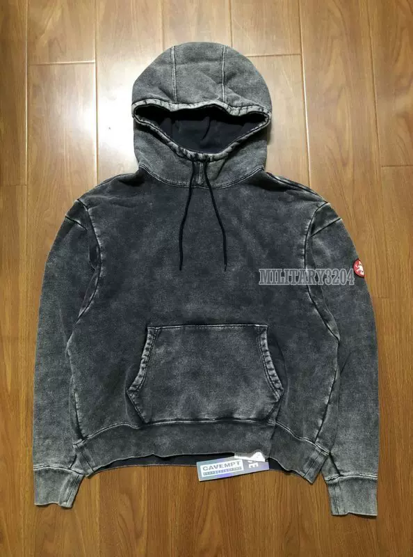 现货CAVEMPT BLEACHED RIB SEAM HEAVY HOODY C.E 19SS 卫衣帽衫-Taobao