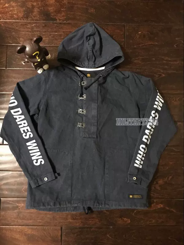 现货NEIGHBORHOOD WWP/C-JKT NBHD 17SS 铁扣连帽套头夹克-Taobao