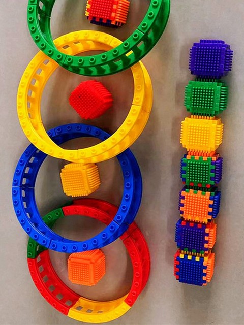 Smart Cube Building Blocks Toy Kindergarten Desktop Game Parent-Child ...