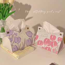 Desktop Decorations, Tulip Ornaments, Girls' Room Creative Dining Table Atmosphere, Home Furnishings, Purple