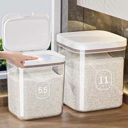 Flour Storage Container, Household Rice and Flour Bucket, Insect-Proof, Moisture-Proof, Sealed Storage Box, Container for Storing Rice