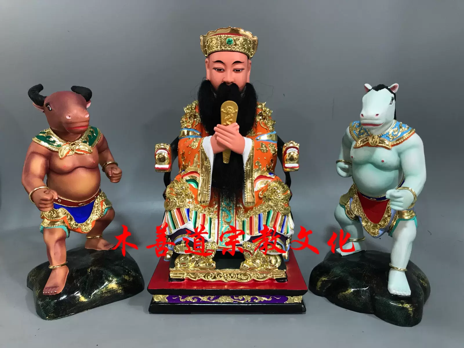 旧家蔵出　紫檀木　關公·關帝 關羽 彫刻　時代物　置物　インテリア 関帝聖君（関羽） | 関西・兵庫・神戸・淡路で仏像制作・修復・販売