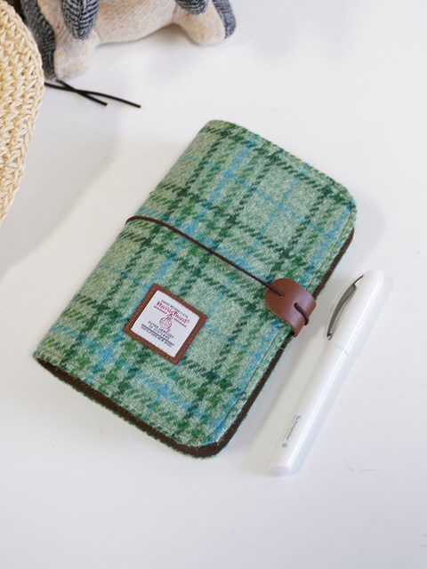 Harris Tweed TN Handbook Harris Note Diary A6 Handmade Handbook ...
