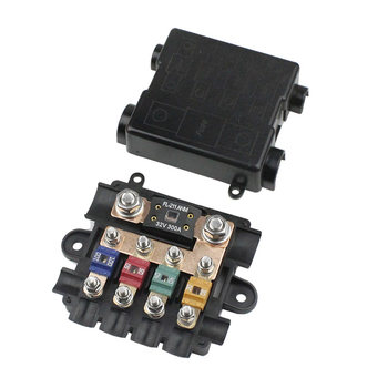 
High current electrical control Railit car insurance box