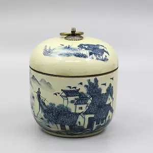 中国大清雍正年製 梅兰竹菊天球瓶