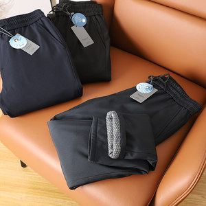 
Go to the shopping mall! 90 down! Winter new men's elastic waist versatile warm and comfortable small straight down pants trendy