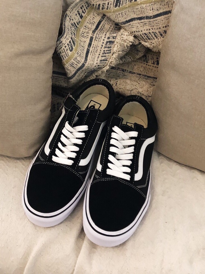 vans低帮情侣帆布鞋