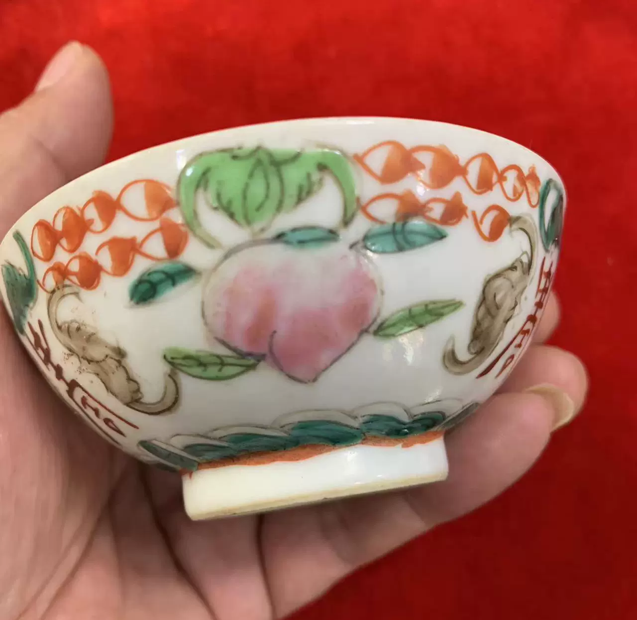 煎茶道具 光緒年製 花鳥刻 茶托 五客 317g 古錫 覆輪 唐物 M850