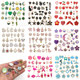 9 colors 30 oil drop set alloy accessories creative beaded DIY bracelet necklace jewelry pendant keychain pendant