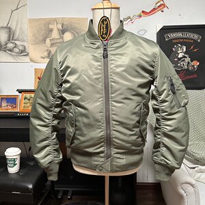 Wool felt Japanese MA1 flying suit jacket men's cotton clothes military couple double -sided wearing short jacket waterproof