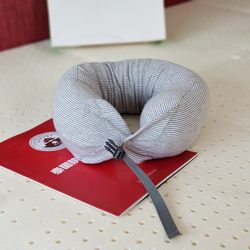 12 Years Xiaoyu's Home Thai Latex U-Shaped Pillow Nap Pillow U-Shaped Portable Neck Pillow Airplane Travel Pillow