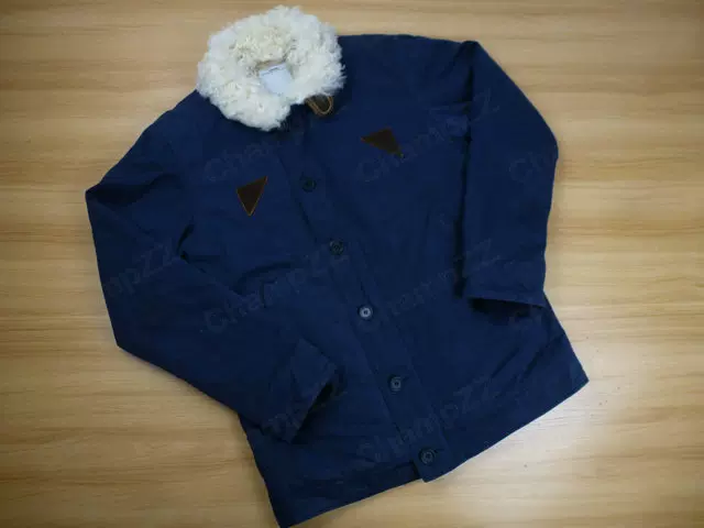 现货]VISVIM DECKHAND JKT (DMGD CHINO) 羊羔毛夹克原4880-Taobao